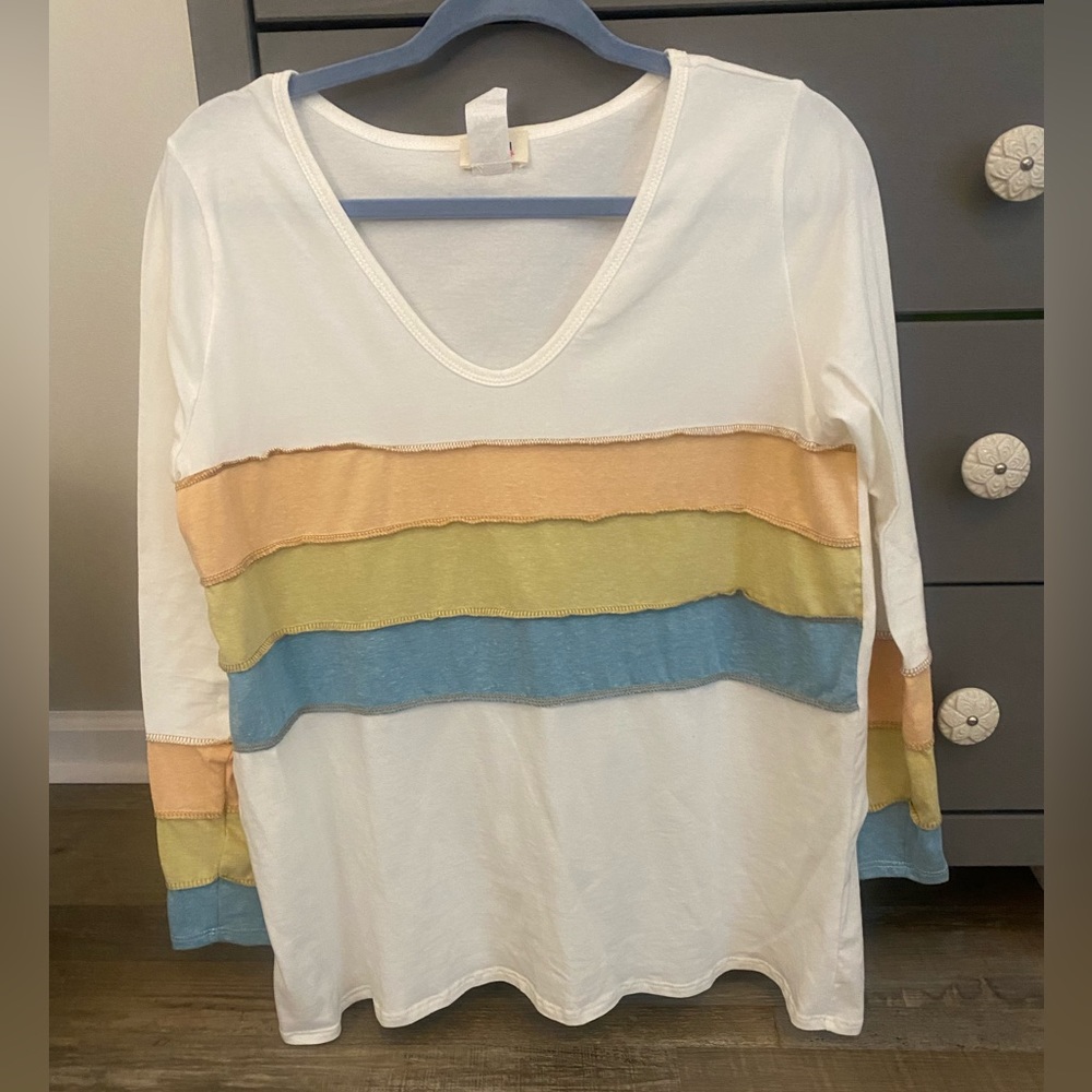 Color Block Top